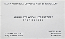 1973 Fundación de Izrastzoff 1973 Fundación de Izrastzoff